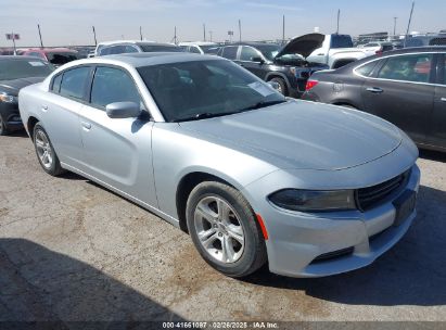 2022 DODGE CHARGER SXT RWD Silver  Flexible Fuel 2C3CDXBGXNH109769 photo #1