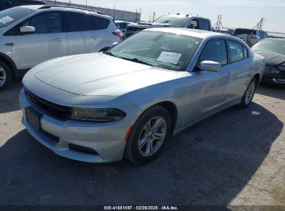 2022 DODGE CHARGER SXT RWD Silver  Flexible Fuel 2C3CDXBGXNH109769 photo #3