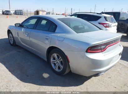 2022 DODGE CHARGER SXT RWD Silver  Flexible Fuel 2C3CDXBGXNH109769 photo #4