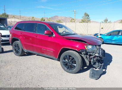 2013 JEEP GRAND CHEROKEE LAREDO ALTITUDE Maroon  Gasoline 1C4RJFAT1DC562140 photo #1