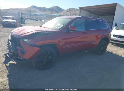 2013 JEEP GRAND CHEROKEE LAREDO ALTITUDE Maroon  Gasoline 1C4RJFAT1DC562140 photo #3