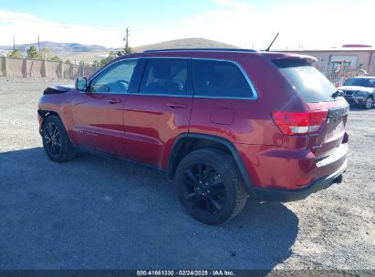 2013 JEEP GRAND CHEROKEE LAREDO ALTITUDE Maroon  Gasoline 1C4RJFAT1DC562140 photo #4