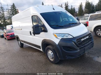 2023 RAM PROMASTER 2500 HIGH ROOF 159 WB White  Flexible Fuel 3C6LRVDG3PE549479 photo #1