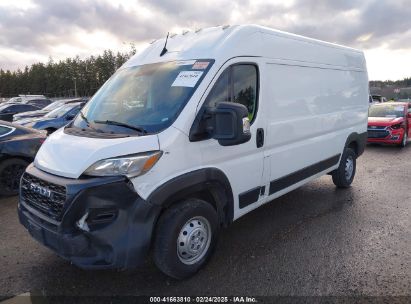 2023 RAM PROMASTER 2500 HIGH ROOF 159 WB White  Flexible Fuel 3C6LRVDG3PE549479 photo #3