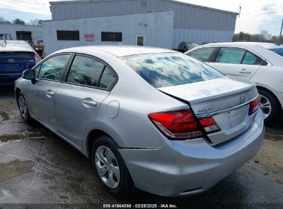 2013 HONDA CIVIC LX Silver  Gasoline 19XFB2F55DE272866 photo #4