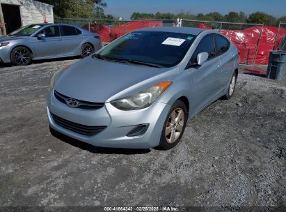 2011 HYUNDAI ELANTRA GLS Silver  Gasoline 5NPDH4AE9BH004534 photo #3