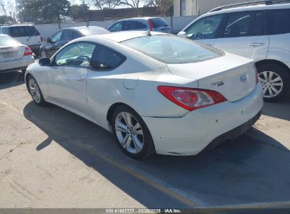 2011 HYUNDAI GENESIS 3.8 GRAND TOURING White  Gasoline KMHHU6KH8BU065294 photo #4