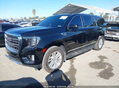 2021 GMC YUKON XL 4WD SLT Black  gas 1GKS2GKD0MR471504 photo #3