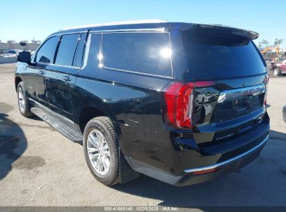 2021 GMC YUKON XL 4WD SLT Black  gas 1GKS2GKD0MR471504 photo #4