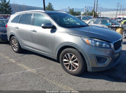 2016 KIA SORENTO 2.4L LX Brown  Gasoline 5XYPG4A35GG120195 photo #1