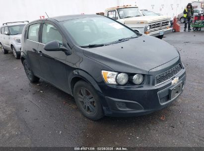 2016 CHEVROLET SONIC LT AUTO Black  Gasoline 1G1JC6SG6G4146665 photo #1