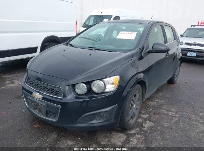 2016 CHEVROLET SONIC LT AUTO Black  Gasoline 1G1JC6SG6G4146665 photo #3