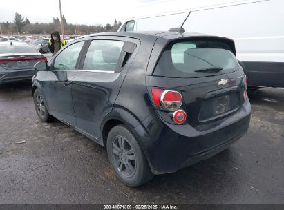 2016 CHEVROLET SONIC LT AUTO Black  Gasoline 1G1JC6SG6G4146665 photo #4