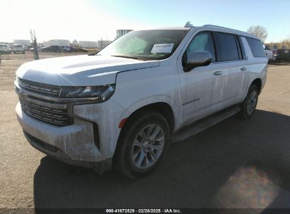 2023 CHEVROLET SUBURBAN 4WD PREMIER White  Gasoline 1GNSKFKD7PR542635 photo #3