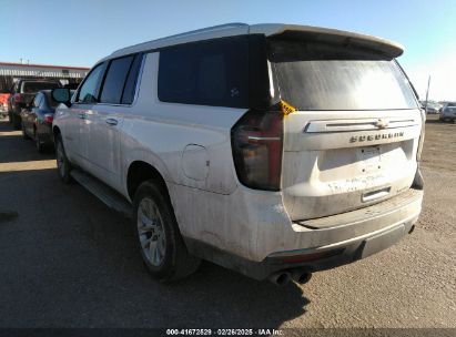 2023 CHEVROLET SUBURBAN 4WD PREMIER White  Gasoline 1GNSKFKD7PR542635 photo #4