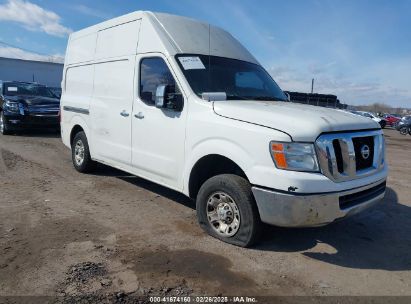 2012 NISSAN NV 2500 NV2500 HD SV V8 White  Gasoline 1N6AF0LY4CN105035 photo #1