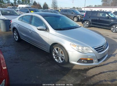 2009 VOLKSWAGEN CC LUXURY Silver  Gasoline WVWHL73CX9E556468 photo #1