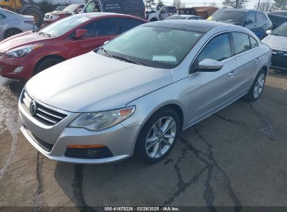 2009 VOLKSWAGEN CC LUXURY Silver  Gasoline WVWHL73CX9E556468 photo #3