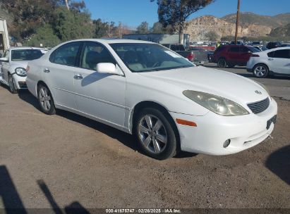 2005 LEXUS ES 330 White  Gasoline JTHBA30G555137805 photo #1