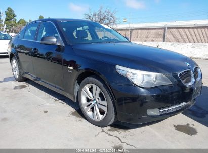 2010 BMW 528I XDRIVE Black  Gasoline WBANV1C59AC159682 photo #1