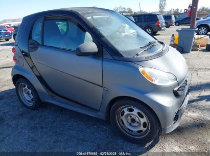 2013 SMART FORTWO PASSION/PURE Gray  Gasoline WMEEJ3BA1DK647416 photo #1