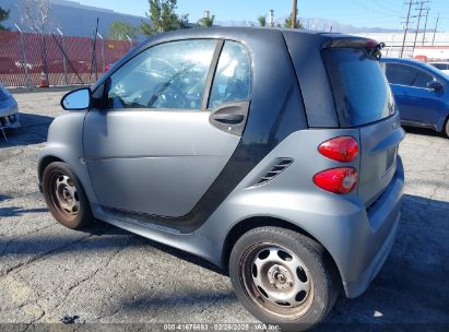 2013 SMART FORTWO PASSION/PURE Gray  Gasoline WMEEJ3BA1DK647416 photo #4