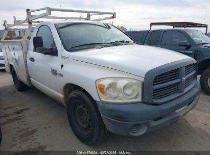 2008 DODGE RAM 2500 ST/SXT White  Gasoline 3D6WR26DX8G214422 photo #1