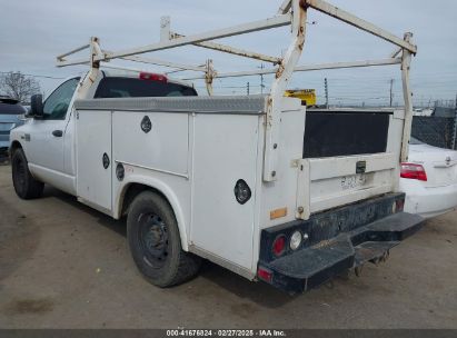 2008 DODGE RAM 2500 ST/SXT White  Gasoline 3D6WR26DX8G214422 photo #4