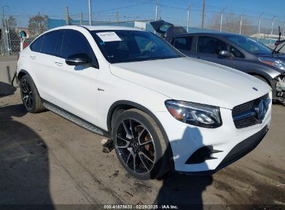 2019 MERCEDES-BENZ AMG GLC 43 COUPE 4MATIC White  Gasoline WDC0J6EB2KF488453 photo #1