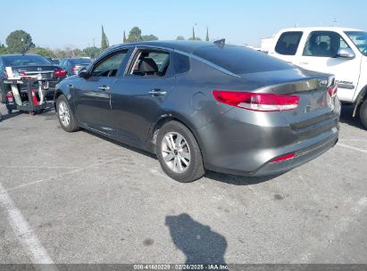 2017 KIA OPTIMA LX Gray  Gasoline 5XXGT4L38HG167722 photo #4