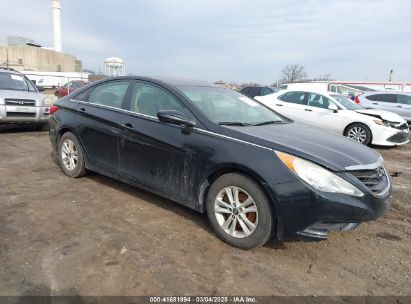 2011 HYUNDAI SONATA GLS Black  Gasoline 5NPEB4AC0BH005916 photo #1