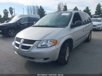 2002 DODGE GRAND CARAVAN EX Silver  Gasoline 2B8GP74L12R522101 photo #3