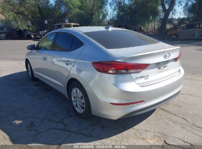 2017 HYUNDAI ELANTRA SE Silver  Gasoline 5NPD74LFXHH192563 photo #4