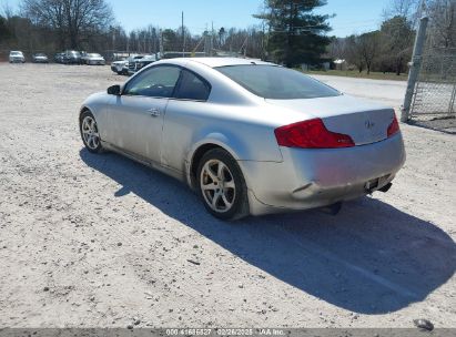 2007 INFINITI G35 Silver  Gasoline JNKCV54E87M908201 photo #4