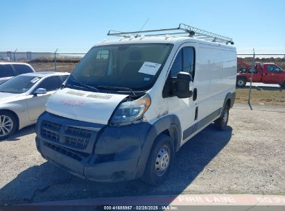 2014 RAM PROMASTER 1500 LOW ROOF White  Flexible Fuel 3C6TRVAG1EE124909 photo #3