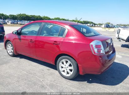 2008 NISSAN SENTRA 2.0S Red  Gasoline 3N1AB61EX8L694807 photo #4