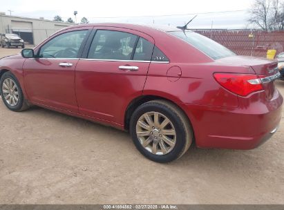 2014 CHRYSLER 200 LIMITED Red  Flexible Fuel 1C3CCBCG2EN159576 photo #4