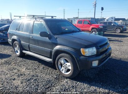 2001 INFINITI QX4 LUXURY Black  Gasoline JNRDR09X21W203722 photo #1