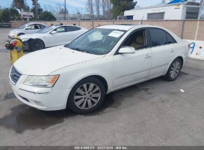 2009 HYUNDAI SONATA LIMITED V6 White  Gasoline 5NPEU46F69H452757 photo #3