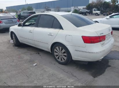 2009 HYUNDAI SONATA LIMITED V6 White  Gasoline 5NPEU46F69H452757 photo #4