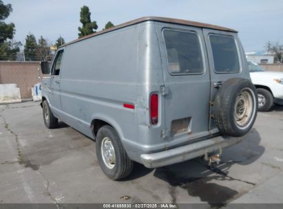 1984 FORD ECONOLINE E150 VAN Gray  Gasoline 1FTDE14F5EHB02121 photo #4