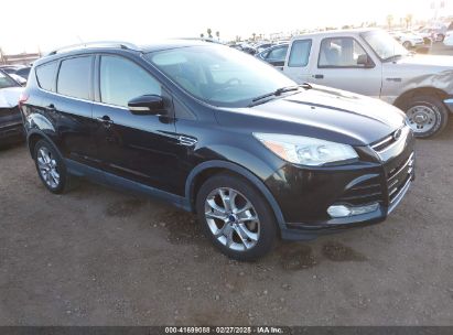 2014 FORD ESCAPE TITANIUM Black  Gasoline 1FMCU0JX0EUC04760 photo #1