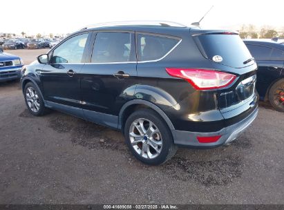 2014 FORD ESCAPE TITANIUM Black  Gasoline 1FMCU0JX0EUC04760 photo #4