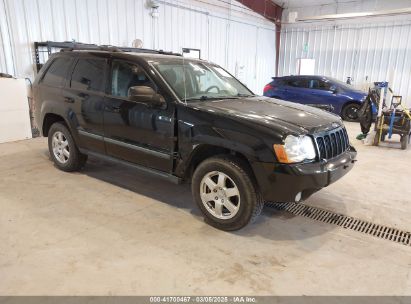 2008 JEEP GRAND CHEROKEE LAREDO Black  Gasoline 1J8GR48K38C194673 photo #1