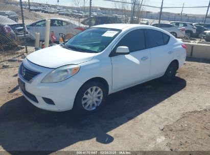 2014 NISSAN VERSA 1.6 SV White  Gasoline 3N1CN7APXEL825186 photo #3