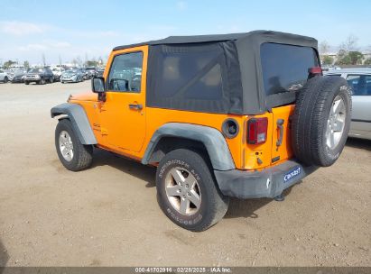 2012 JEEP WRANGLER SPORT Orange  Flexible Fuel 1C4AJWAG3CL198270 photo #4