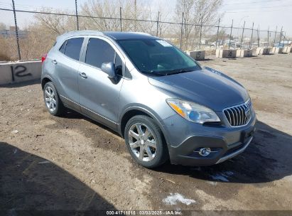 2013 BUICK ENCORE LEATHER Gray  Gasoline KL4CJCSB6DB170846 photo #1