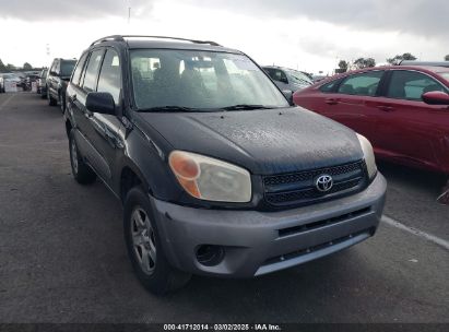 2005 TOYOTA RAV4 Black  Gasoline JTEGD20V350078365 photo #1