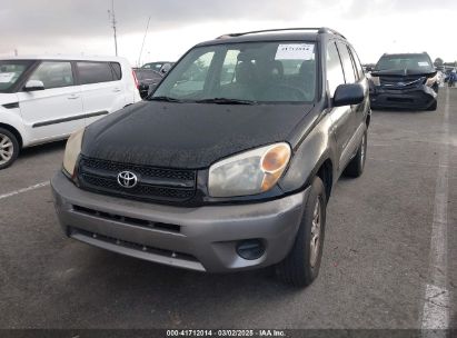 2005 TOYOTA RAV4 Black  Gasoline JTEGD20V350078365 photo #3