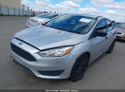 2016 FORD FOCUS S Silver  Gasoline 1FADP3E21GL380151 photo #3